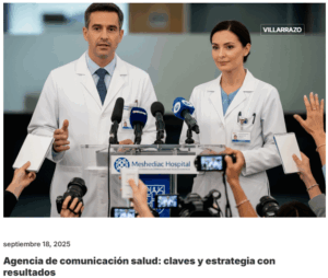 Agencia de comunicación salud Villarrazo claves y estrategia