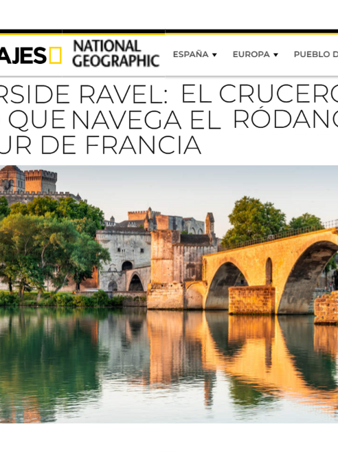 Accion Agencia de comunicación Villarrazo en National Geographic para Riverside Cruises