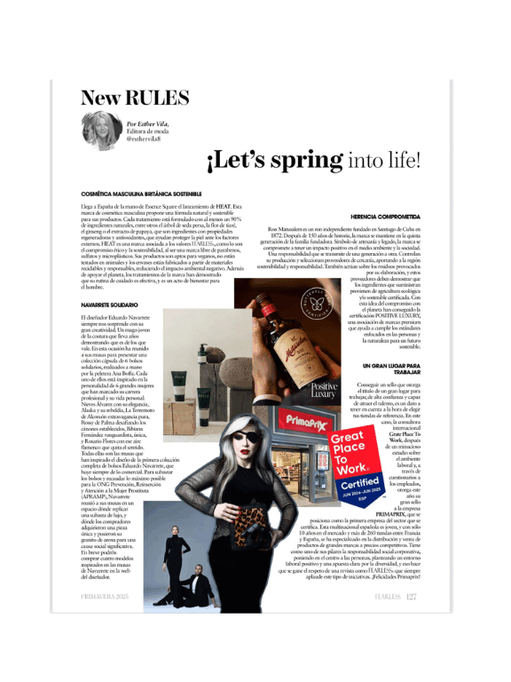 2025_04 Articulo revista Fearless PrimaPrix Best Place to Work