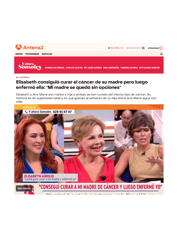 2025_07_17 Prensa Villarrazo Web Casos Exito TV Antena 3 programa Sonsoles Onega cliente INMOA