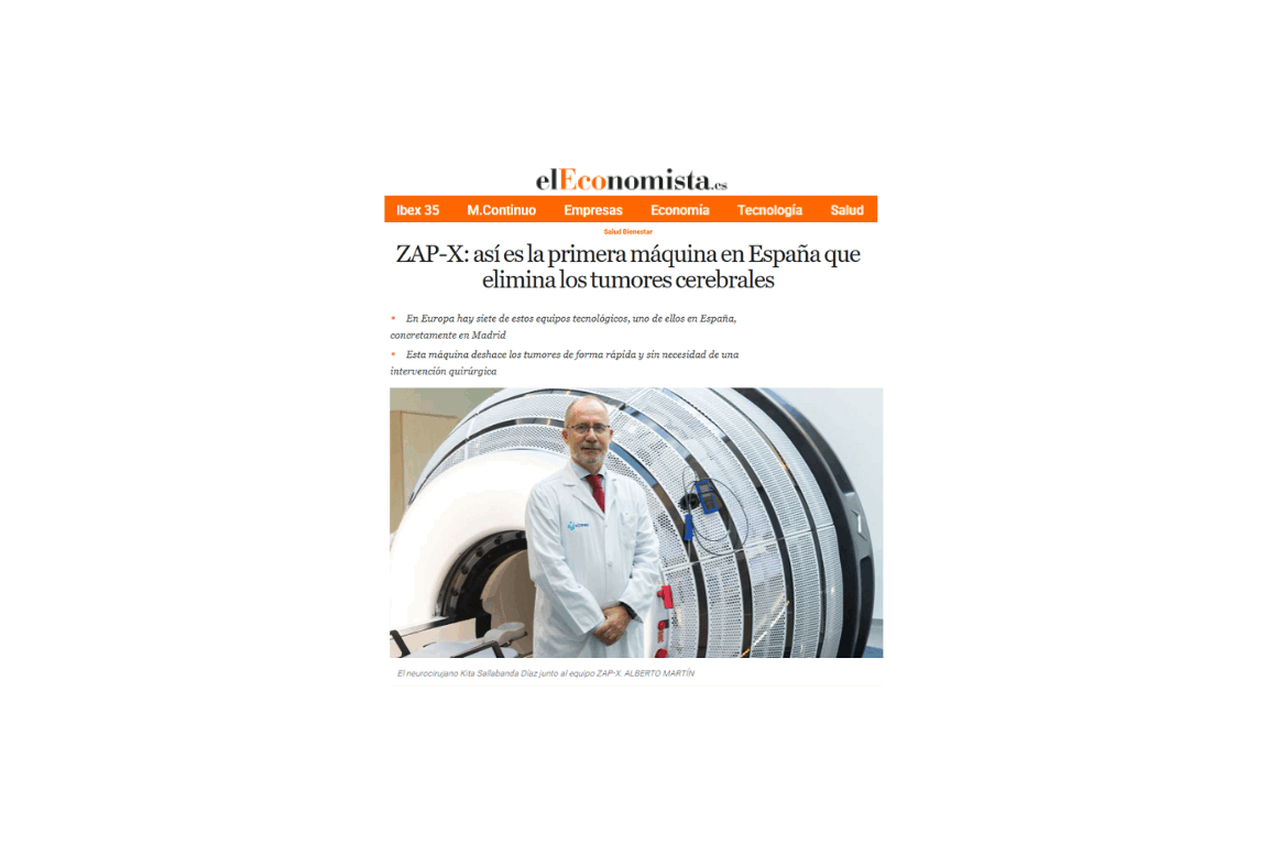 Prensa Villarrazo Web Casos Exito Dr Kita Sallabanda ZAP-x IRCA en el Economista
