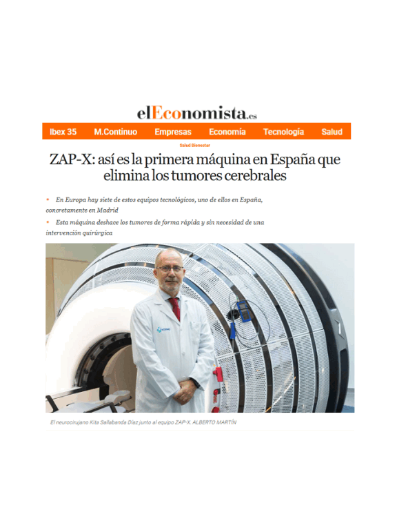 Prensa Villarrazo Web Casos Exito Dr Kita Sallabanda ZAP-x IRCA en el Economista