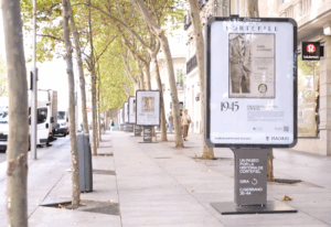 Historia de Cortefiel 1945_mupi exposición